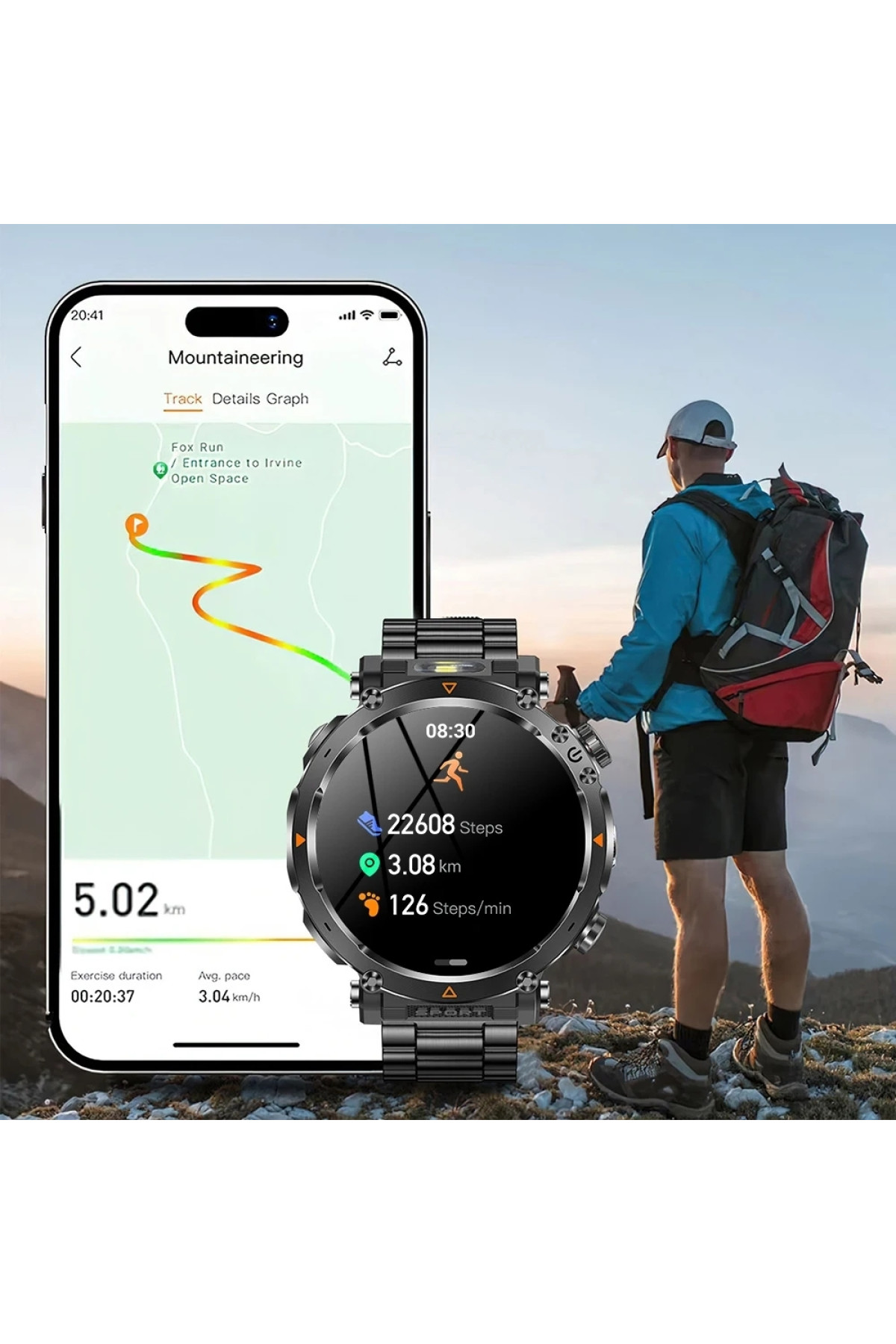 Смарт годинник  Smart Avation Pro Orange, 2 ремінці