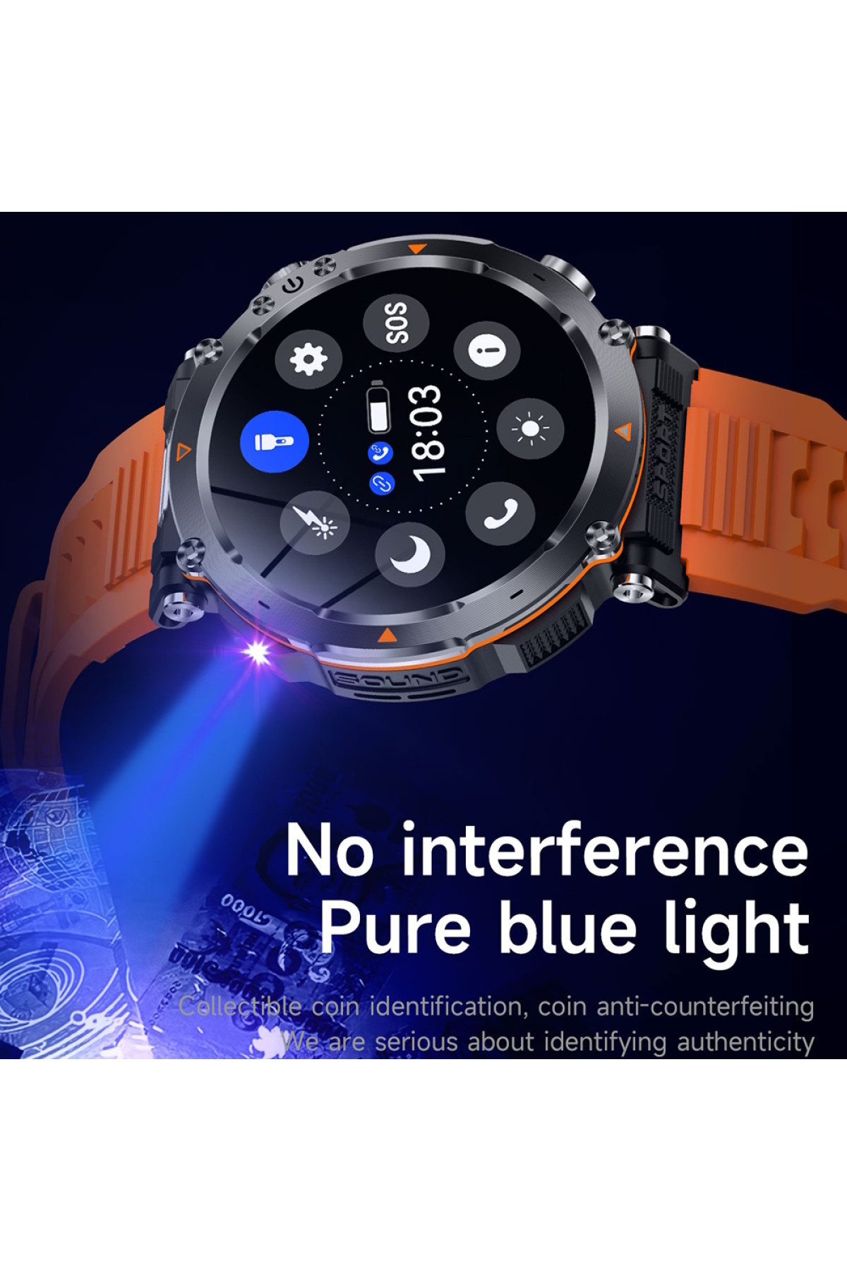 Смарт годинник  Smart Avation Pro Orange, 2 ремінці