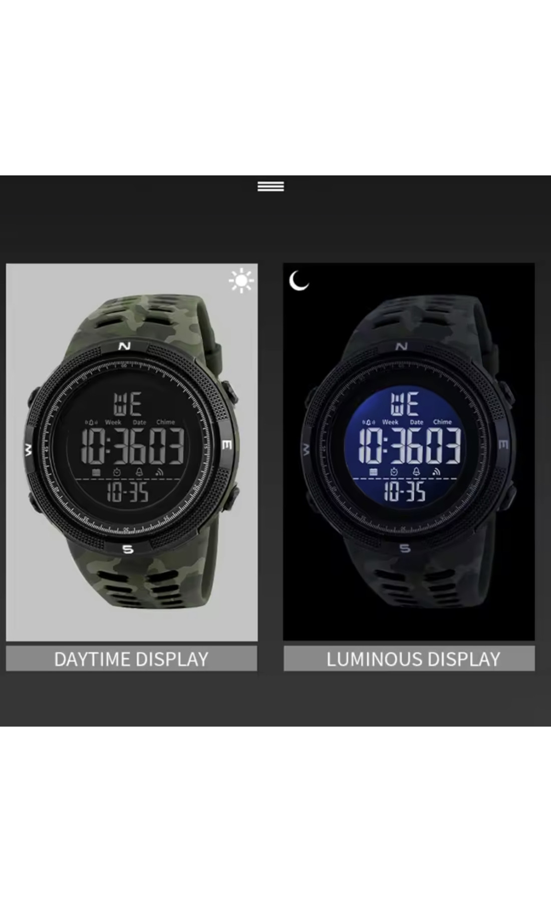 Чоловічий годинник  Smael Army