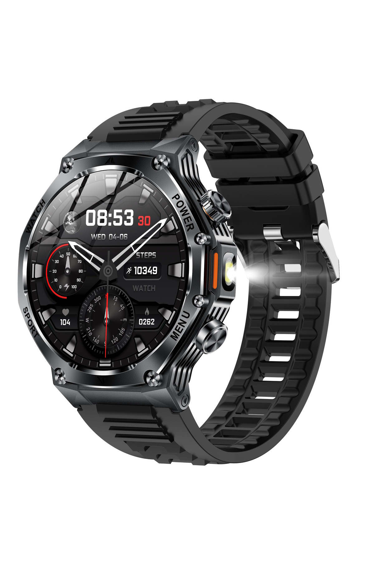 Смарт годинник  Smart Surf X Pro Black Rubber, 2 ремінці