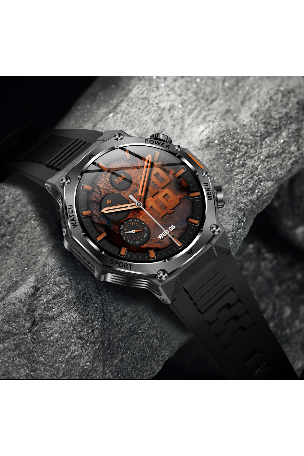 Смарт годинник  Smart Surf X Pro Black Rubber, 2 ремінці