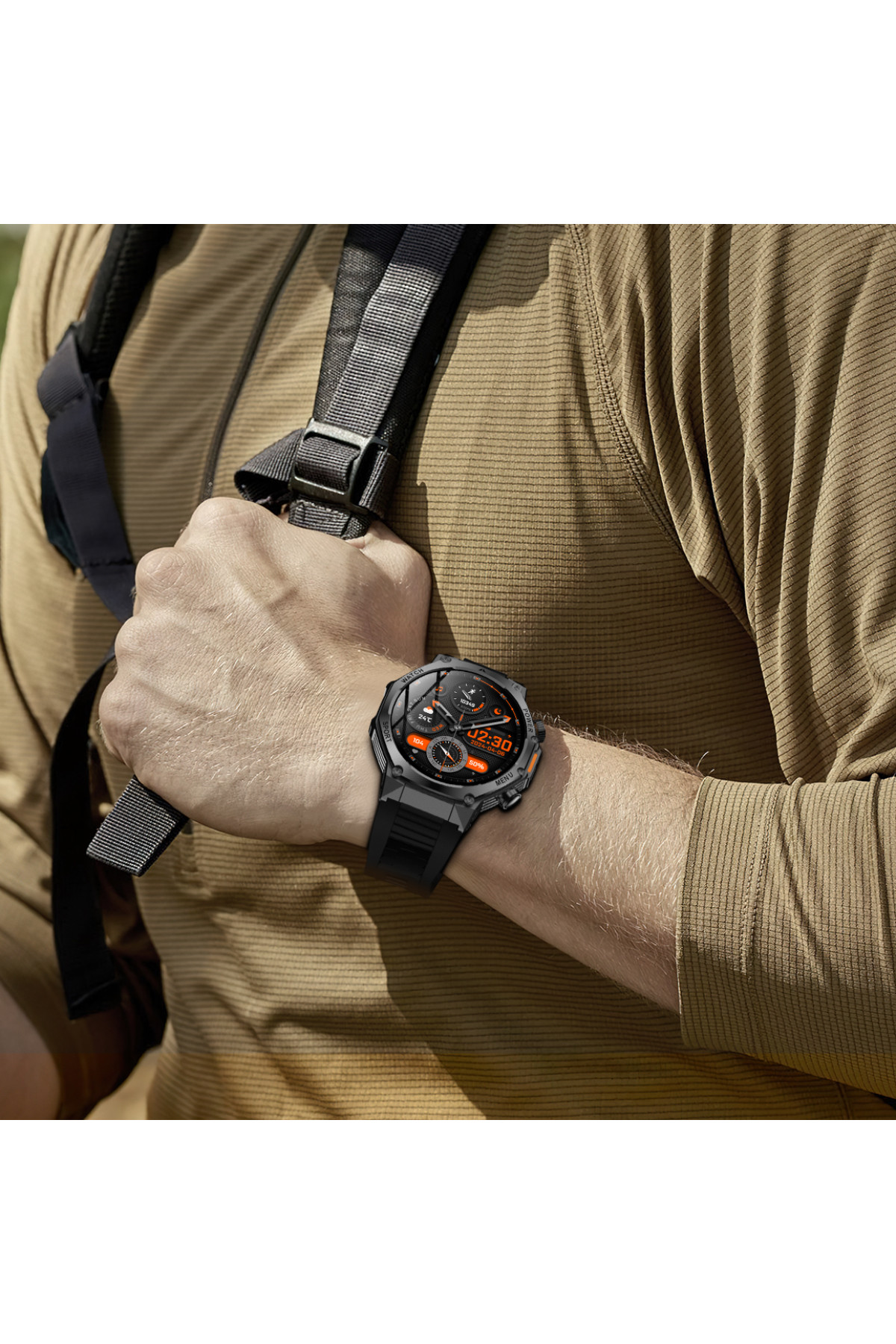 Смарт годинник  Smart Surf X Pro Black Rubber, 2 ремінці