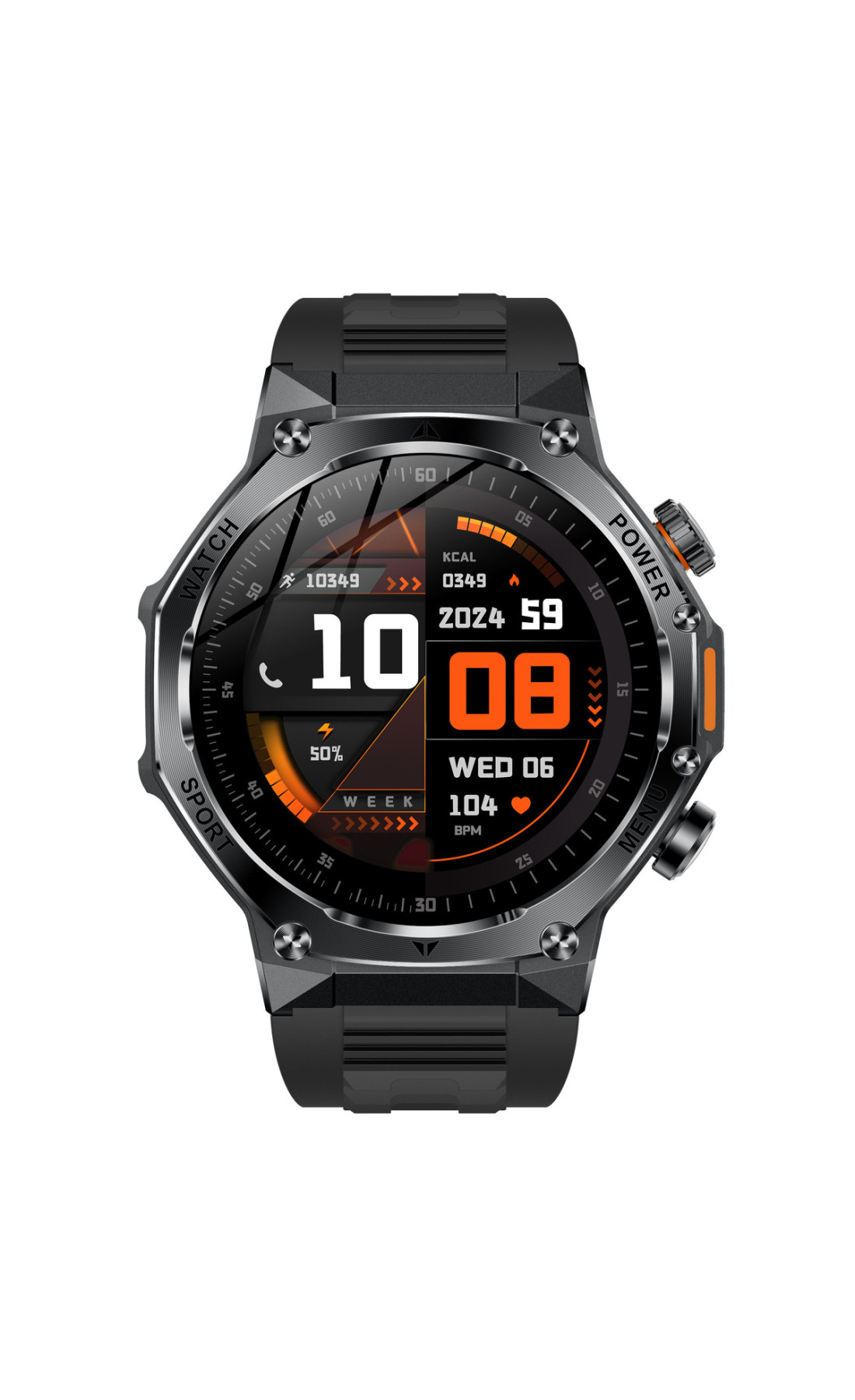 Смарт годинник  Smart Surf X Pro Black Rubber, 2 ремінці