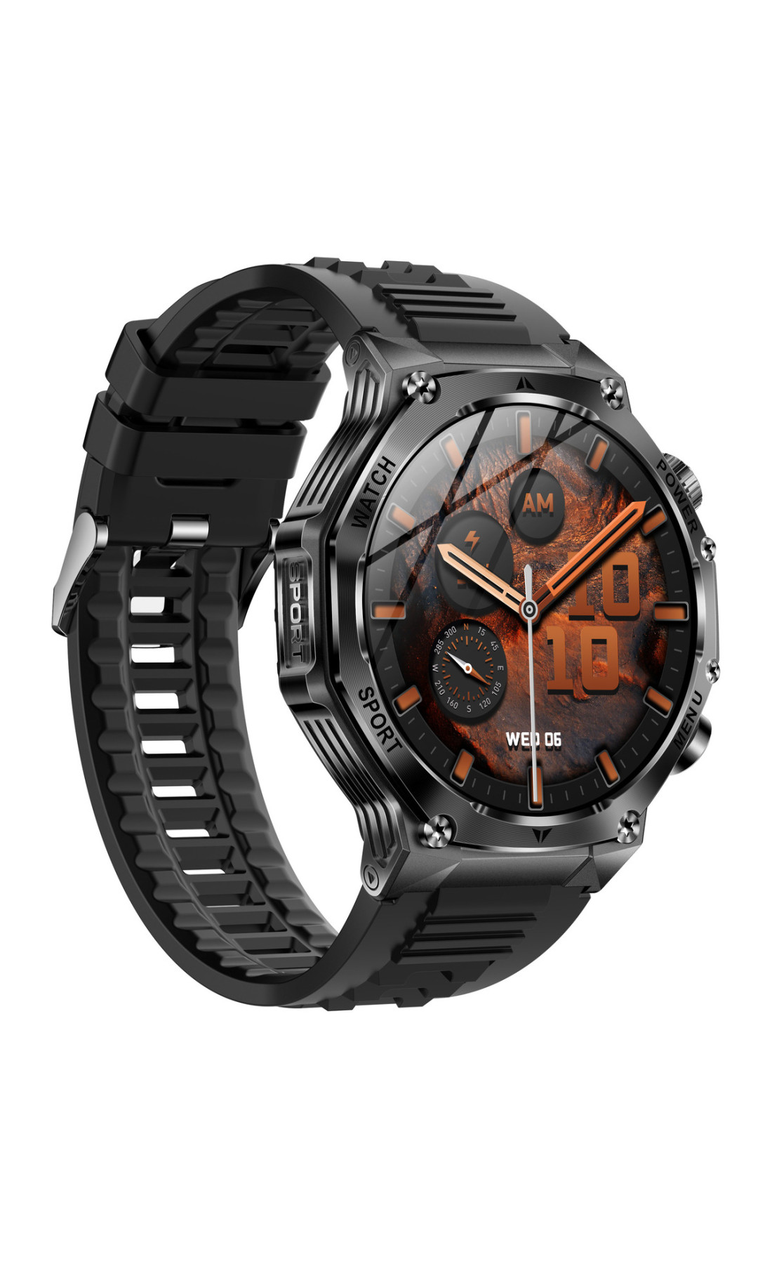 Смарт годинник  Smart Surf X Pro Black Rubber, 2 ремінці