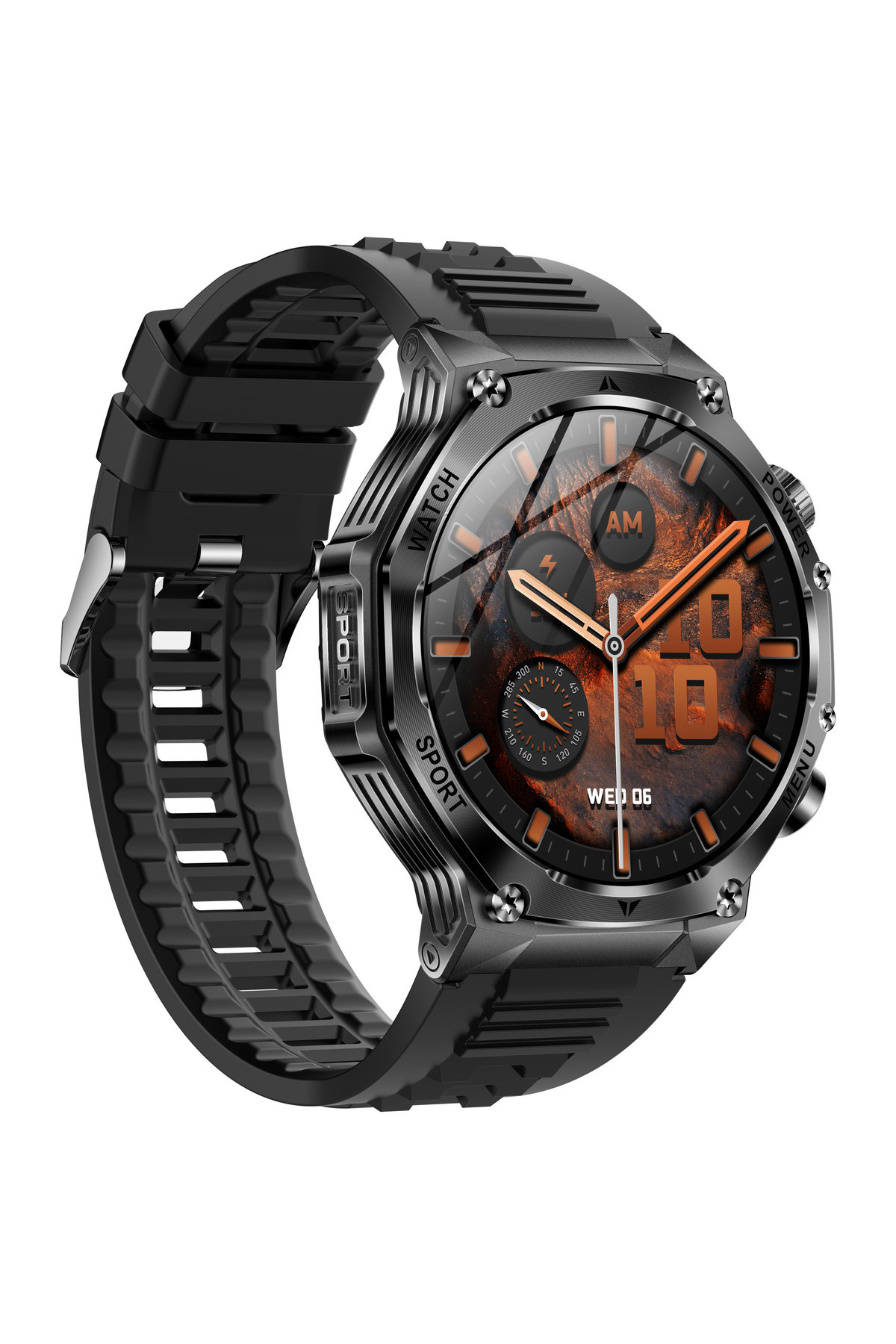 Смарт годинник  Smart Surf X Pro Black Rubber, 2 ремінці