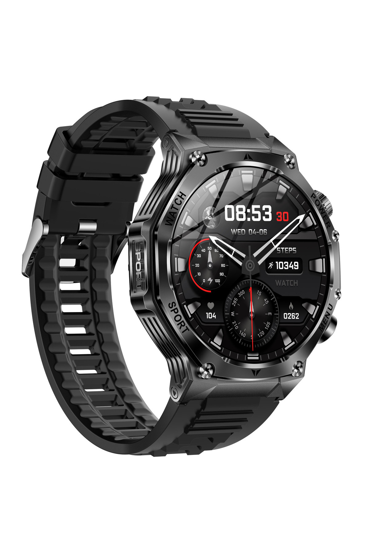 Смарт годинник  Smart Surf X Pro Black Rubber, 2 ремінці