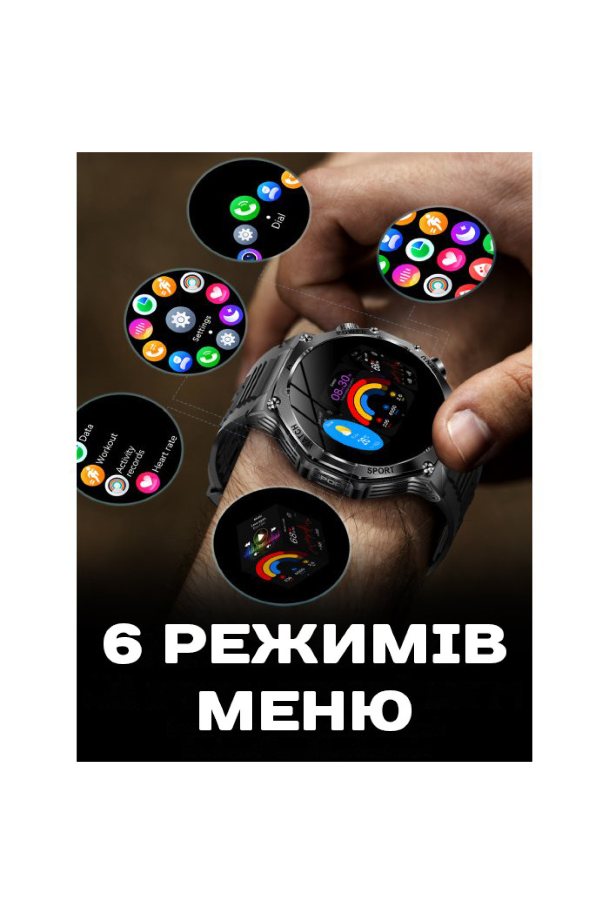 Смарт годинник  Smart Surf X Pro Black Steel, 2 ремінці