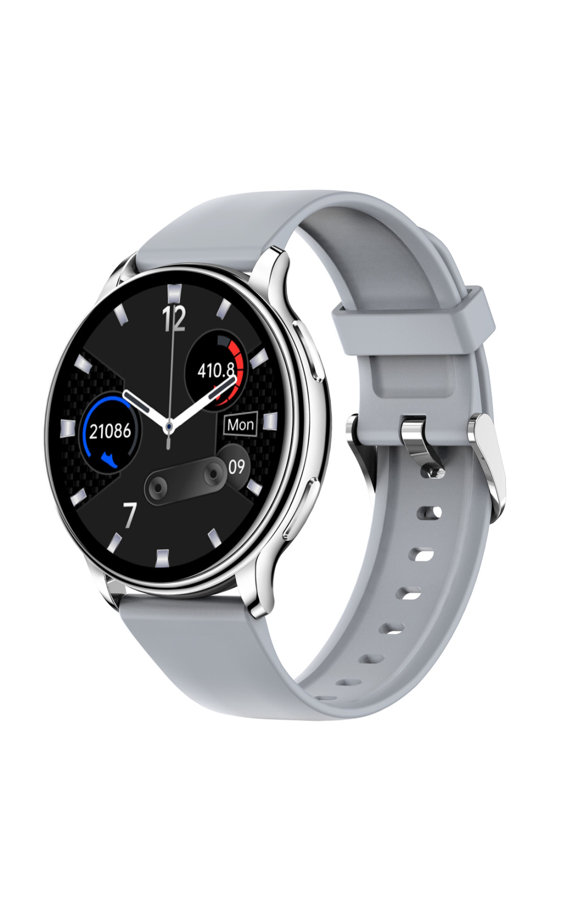 Смарт годинник  Smart Melisia Silver Rubber, 2 ремінці