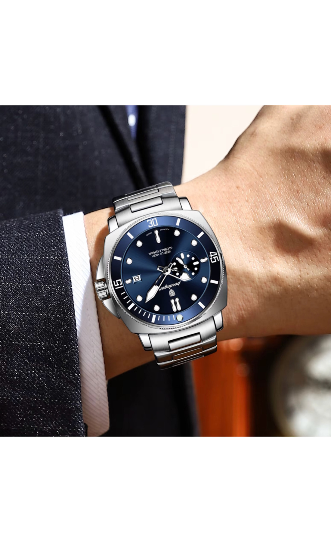 Чоловічий годинник  Poedagar Lion