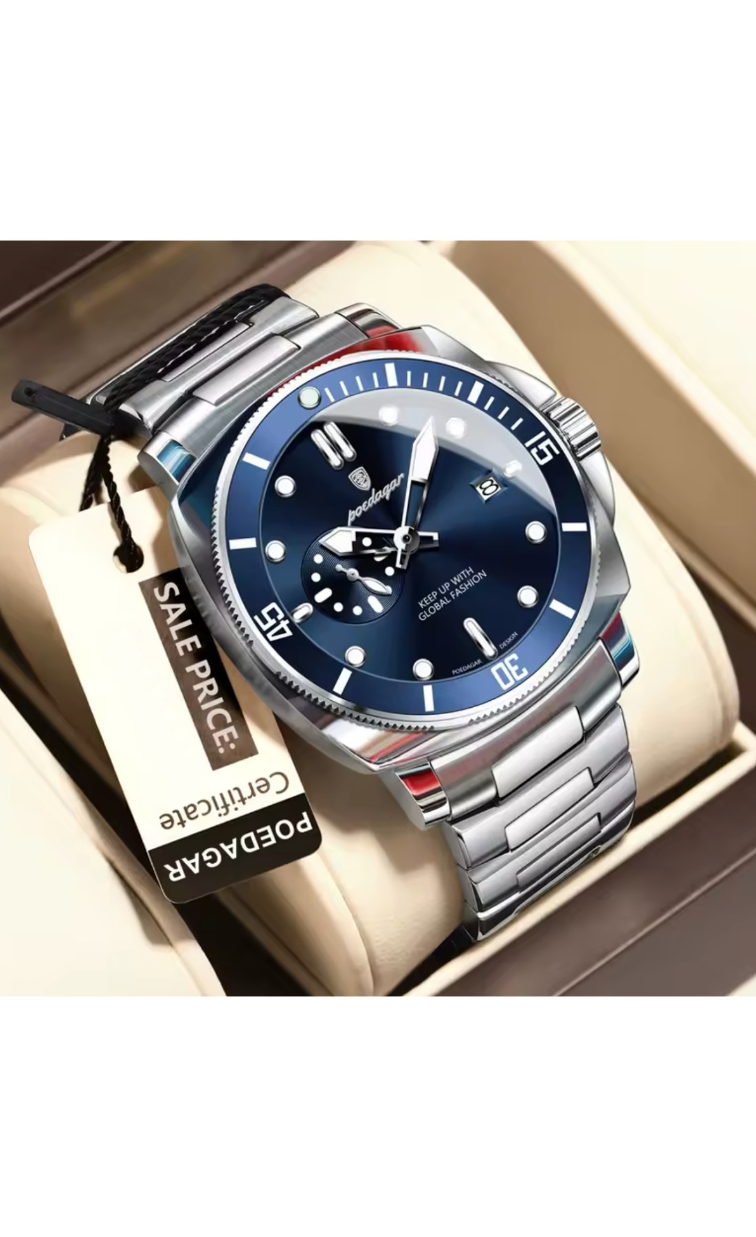 Чоловічий годинник  Poedagar Lion