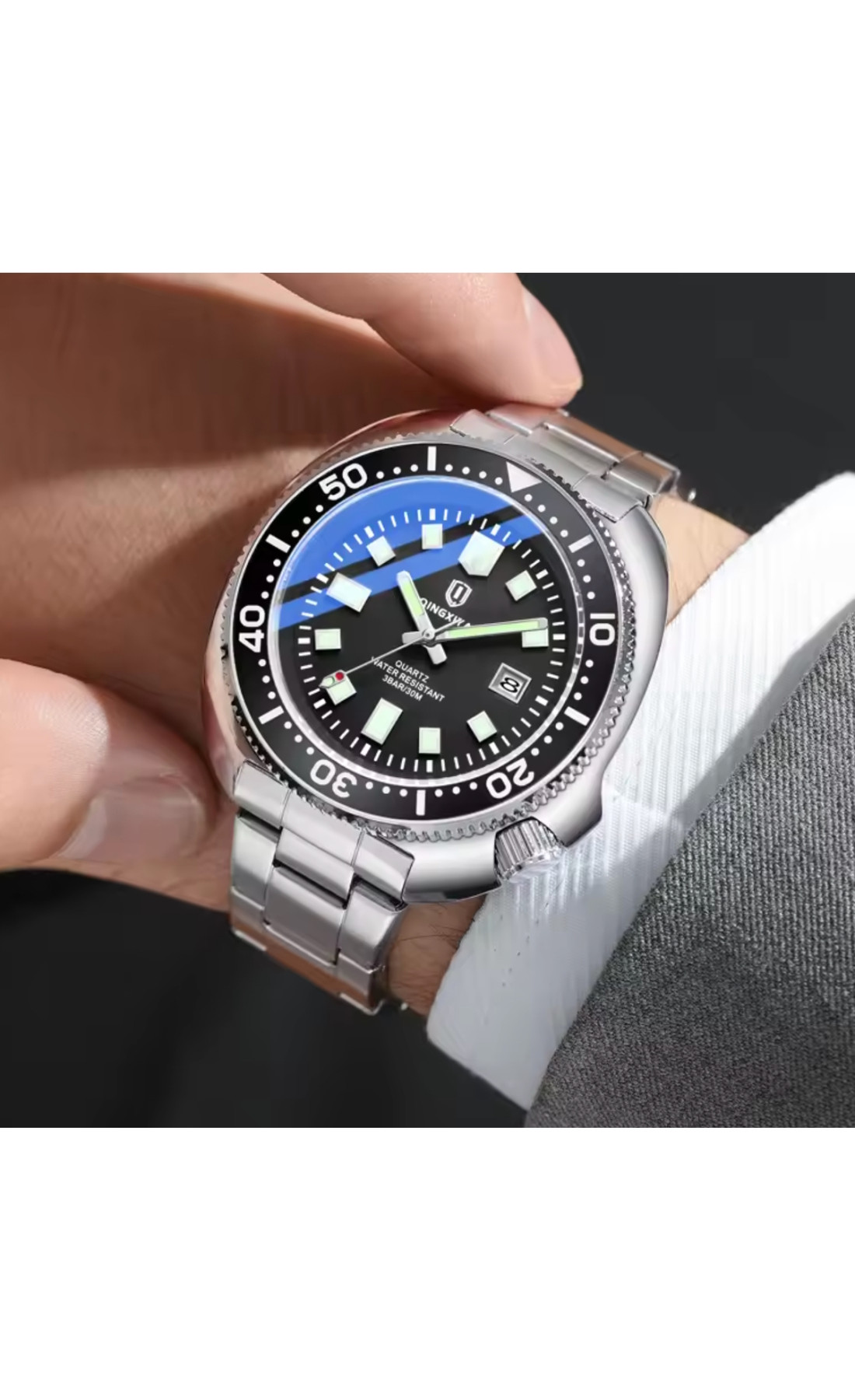 Чоловічий годинник  Hemsut Aqua