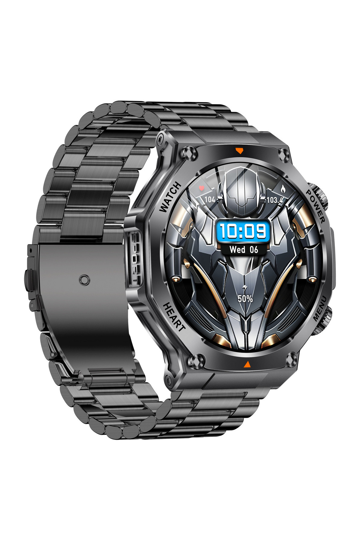 Смарт годинник  Smart Mevaden Ultra Steel, 2 ремінці