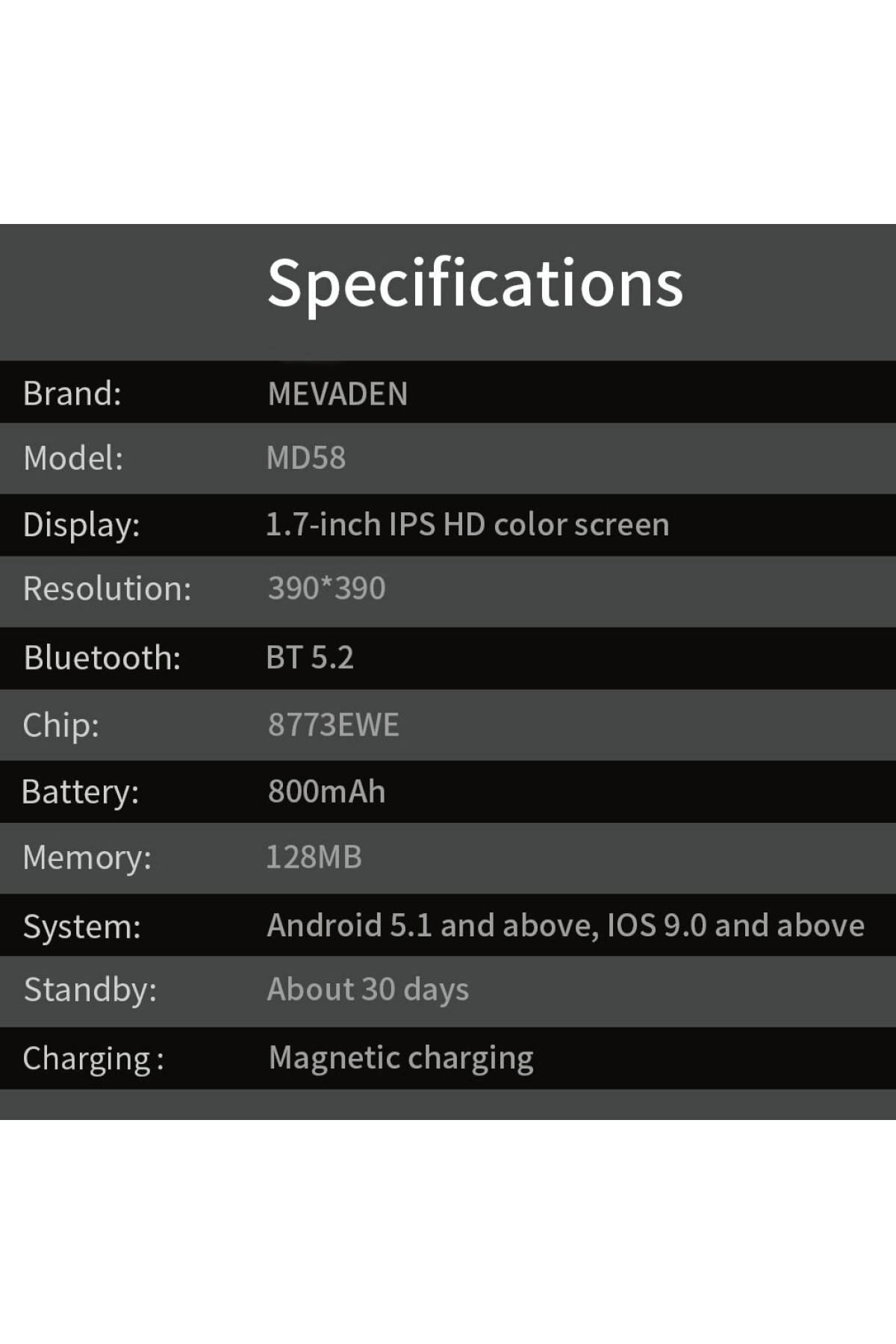Смарт годинник  Smart Mevaden Ultra Steel, 2 ремінці
