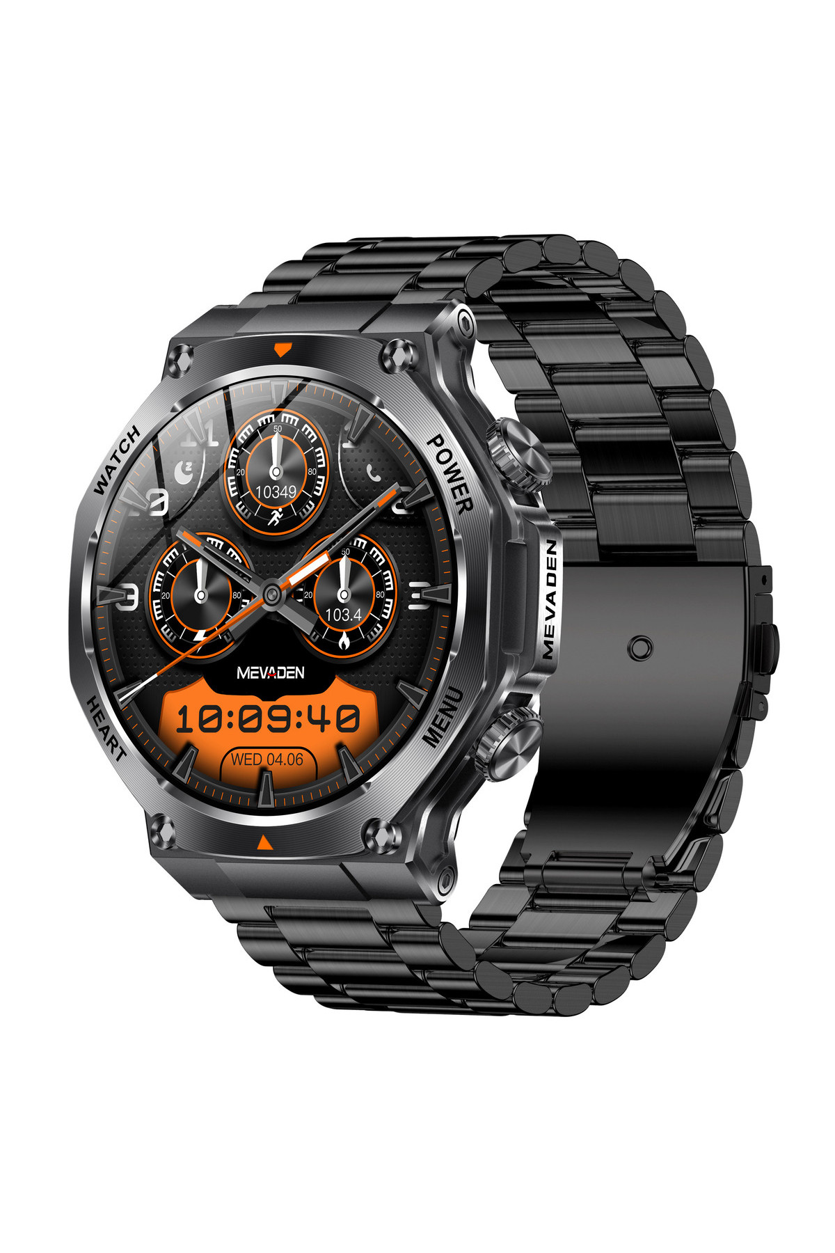 Смарт годинник  Smart Mevaden Ultra Steel, 2 ремінці