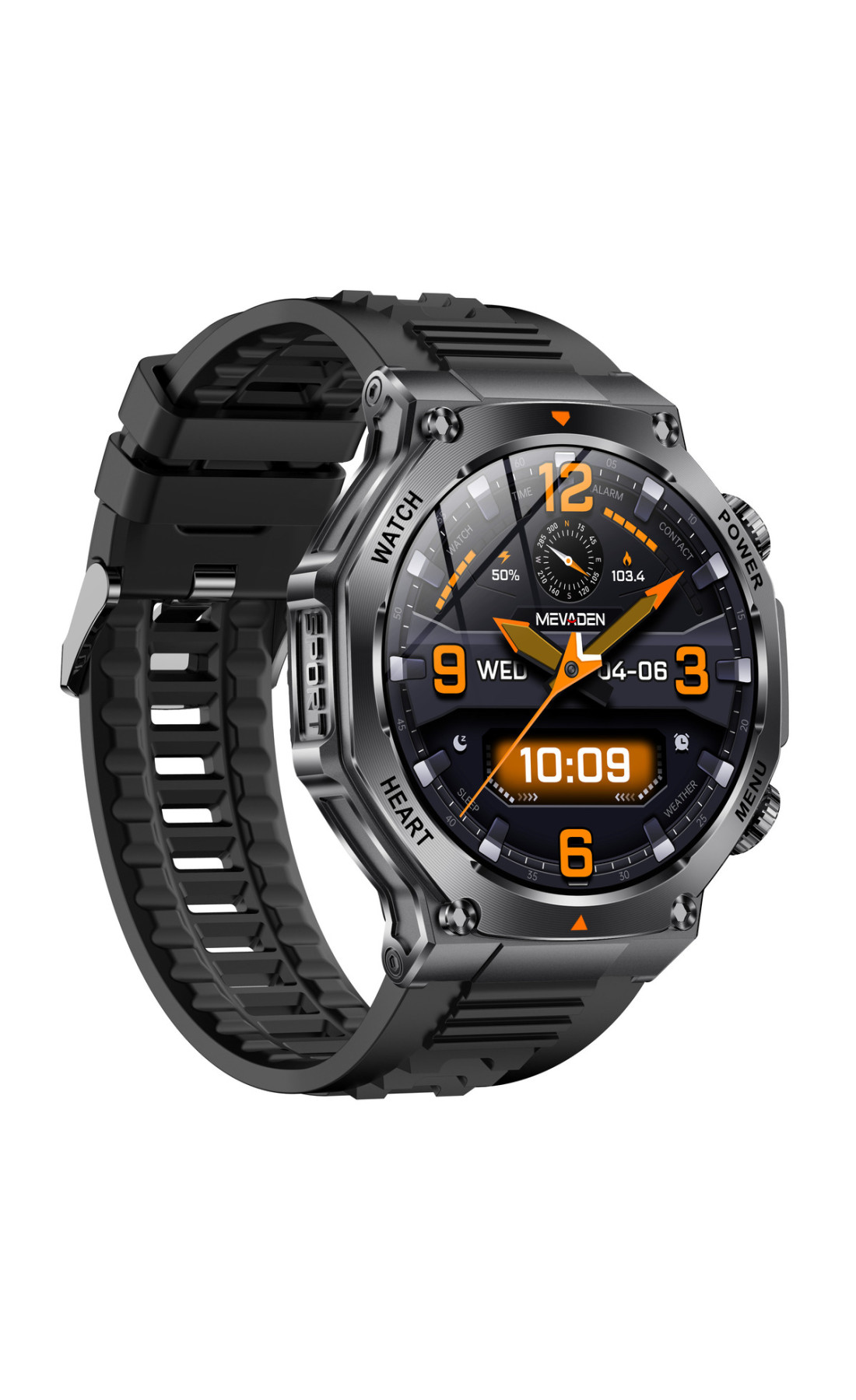 Смарт годинник  Smart Mevaden Ultra Rubber, 2 ремінці