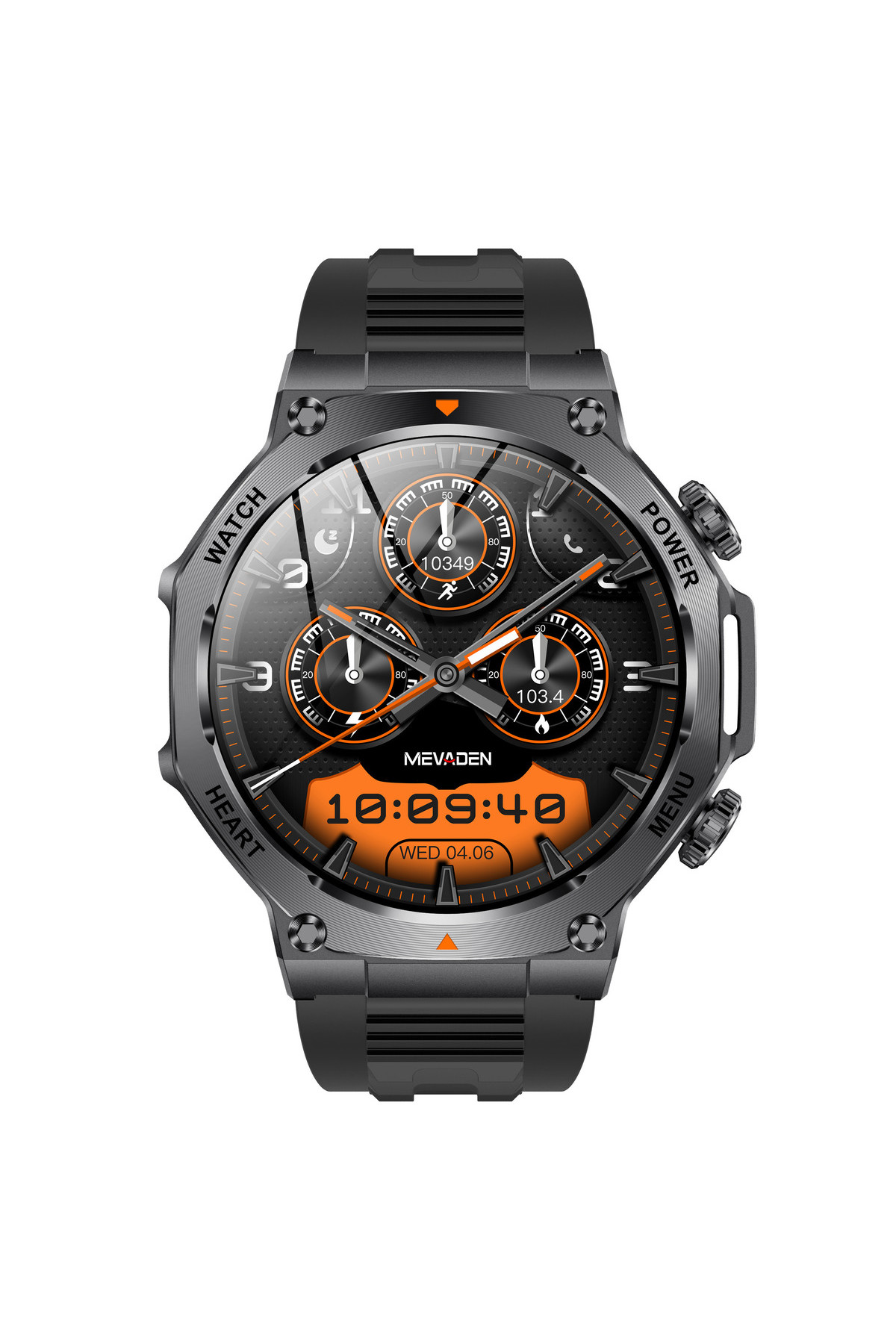 Смарт годинник  Smart Mevaden Ultra Rubber, 2 ремінці