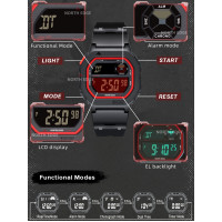 Чоловічий годинник  North Edge X1 5BAR