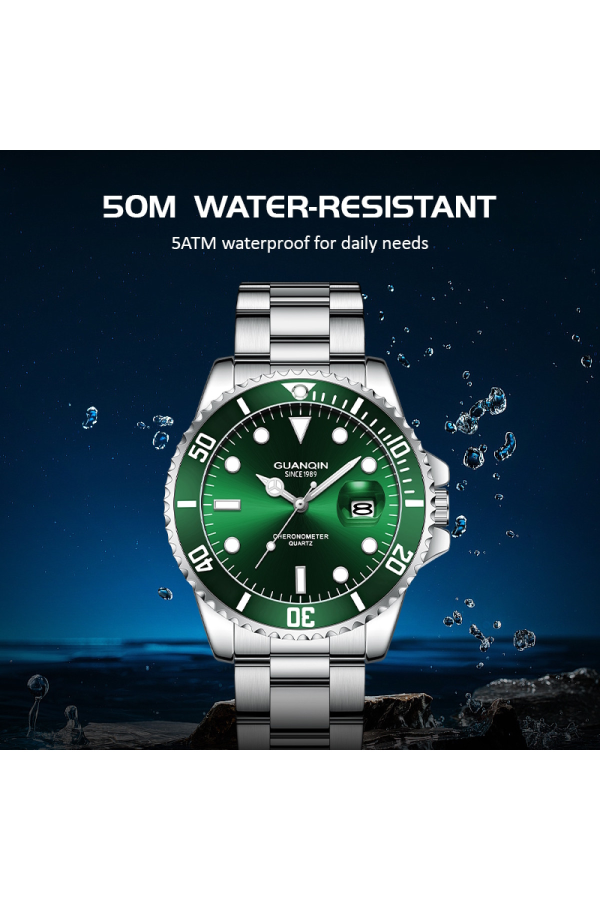 Чоловічий годинник  Guanquin Materhorn 5 Bar