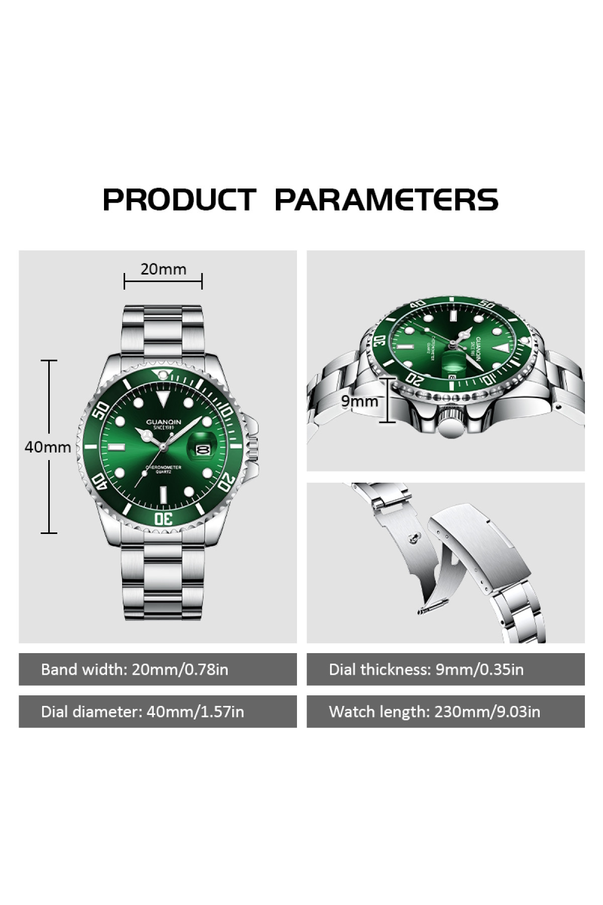 Чоловічий годинник  Guanquin Materhorn 5 Bar