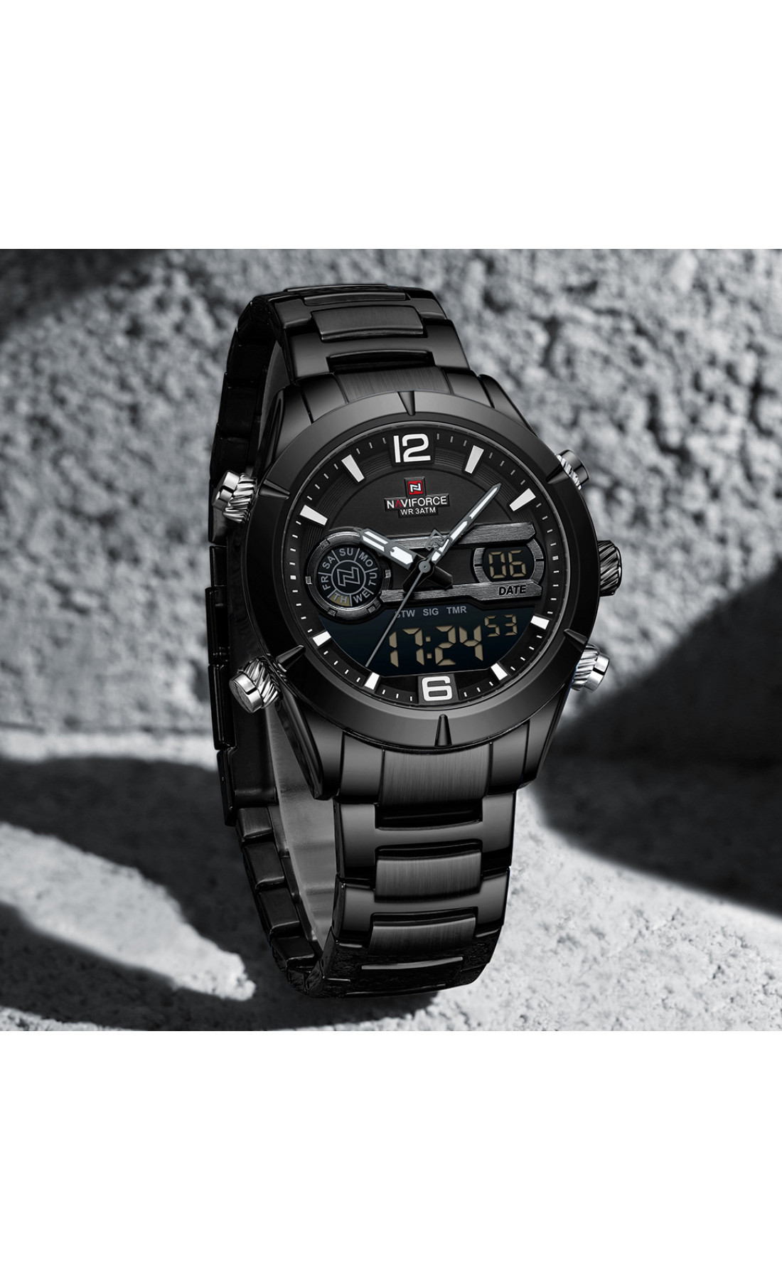 Чоловічий годинник  Naviforce Aviator