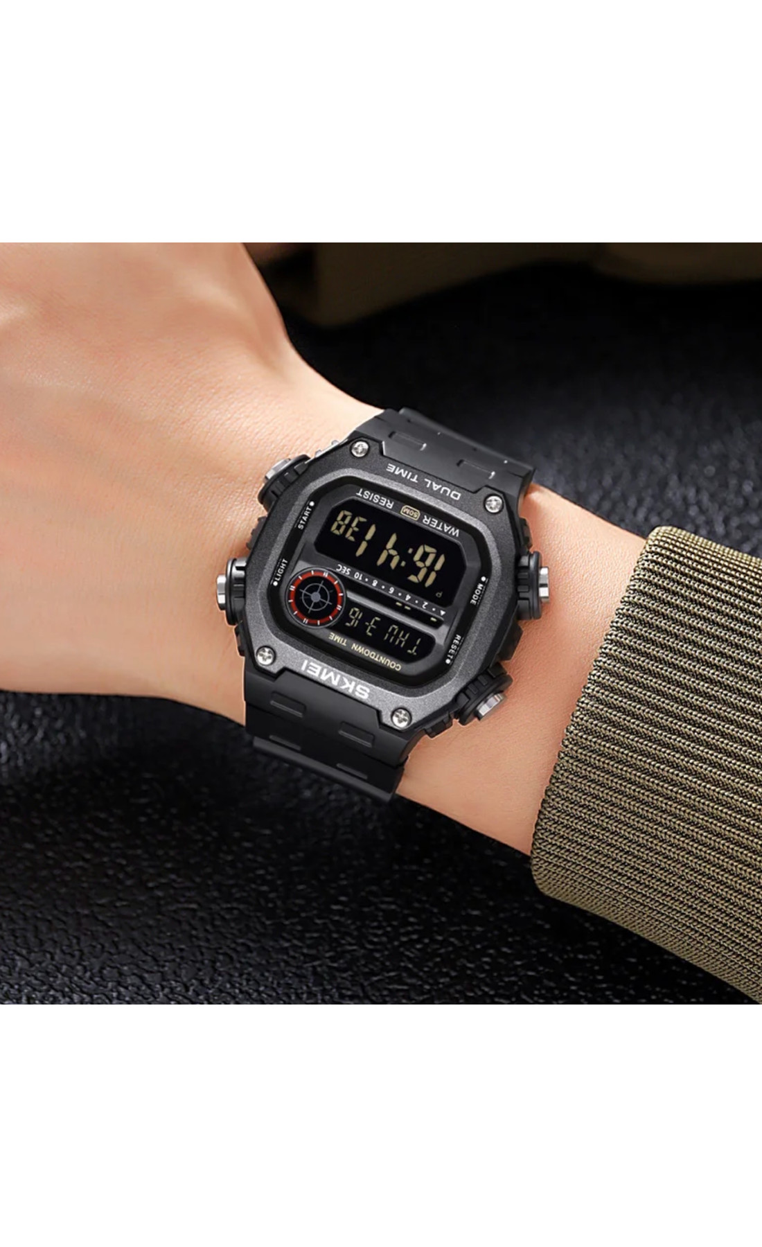 Чоловічий годинник  Skmei Faust