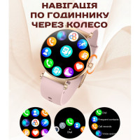 Смарт годинник  Smart Princess Rubber Pink, 2 ремінці