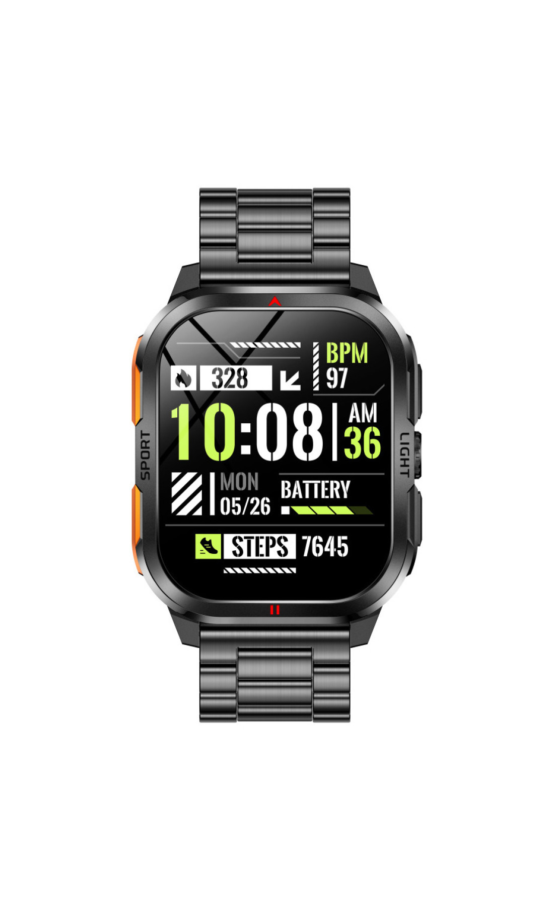 Смарт годинник  Smart Fantastic Steel, 2 ремінці