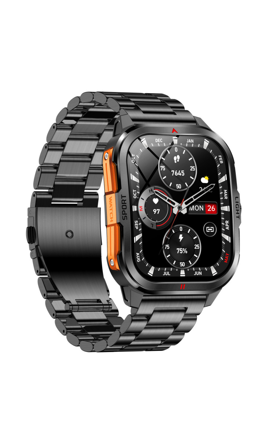 Смарт годинник  Smart Fantastic Steel, 2 ремінці