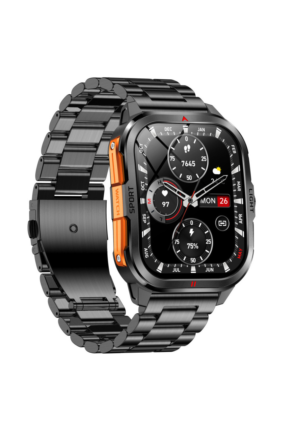 Смарт годинник  Smart Fantastic Steel, 2 ремінці