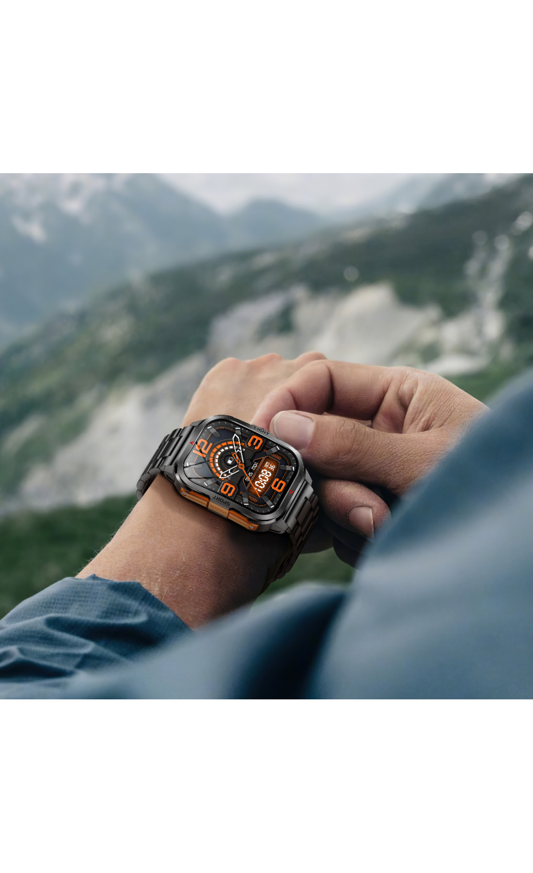 Смарт годинник  Smart Fantastic Steel, 2 ремінці