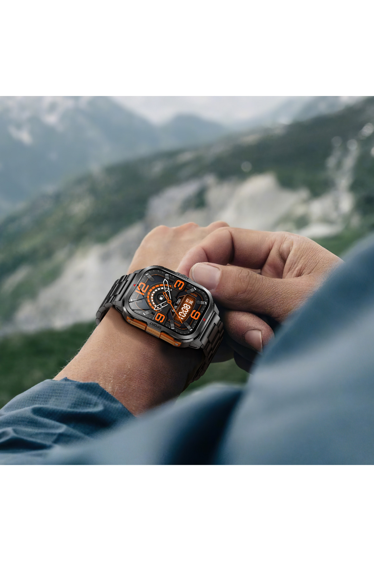 Смарт годинник  Smart Fantastic Steel, 2 ремінці