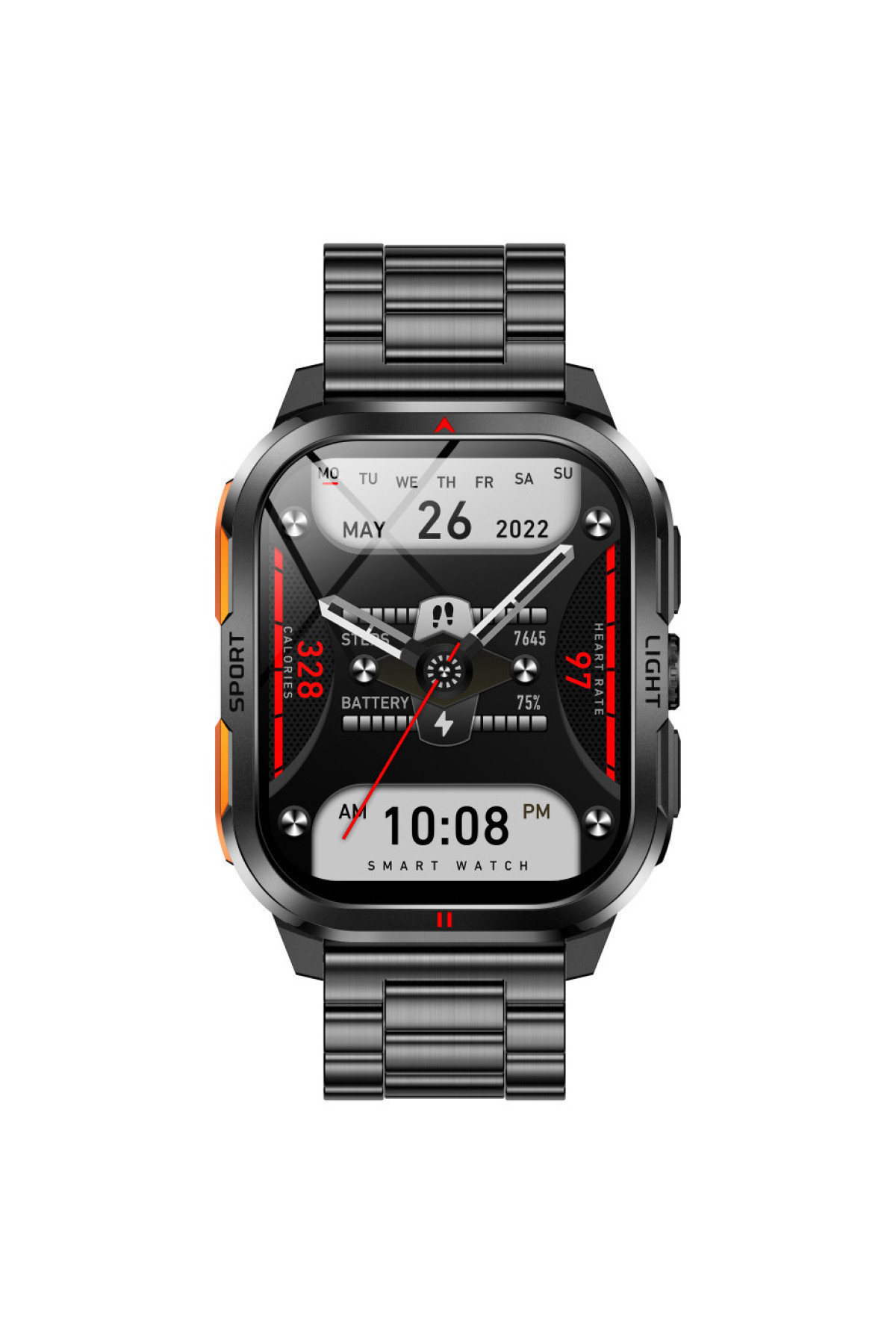 Смарт годинник  Smart Fantastic Steel, 2 ремінці