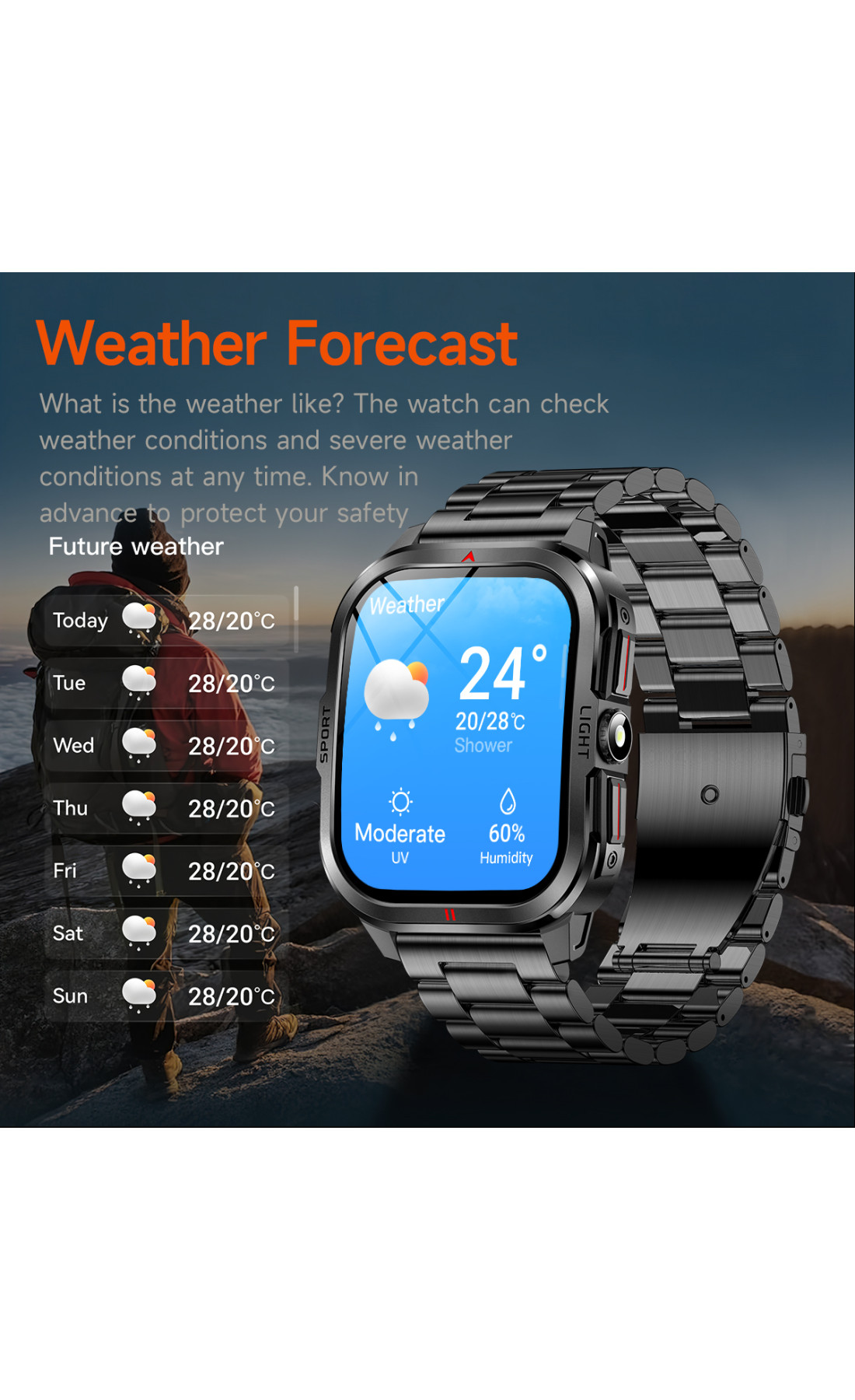 Смарт годинник  Smart Fantastic Nylon, 2 ремінці