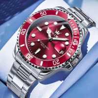 Чоловічий годинник  Olevs Bordo