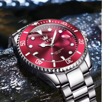 Чоловічий годинник  Olevs Bordo