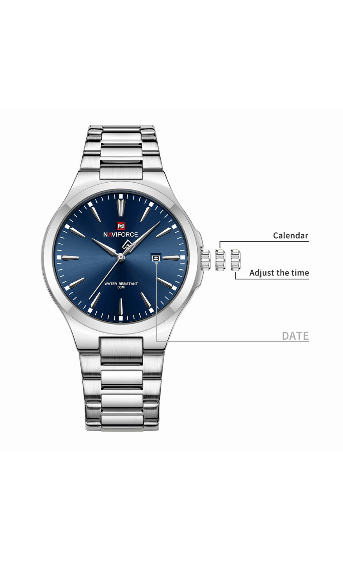 Чоловічий годинник  Naviforce Spartan