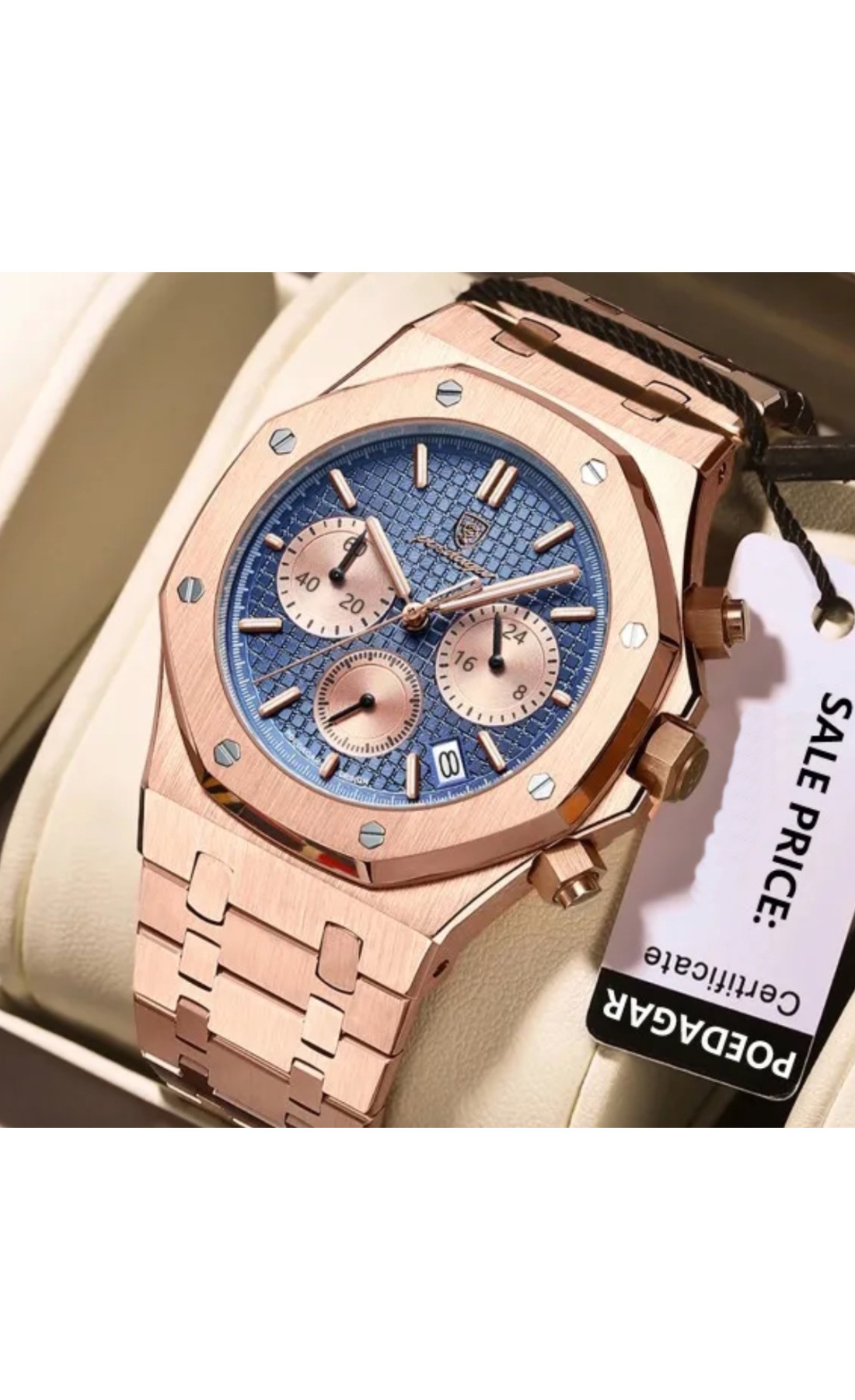 Чоловічий годинник  Poedagar Major