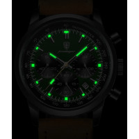 Чоловічий годинник  Poedagar Petros Black