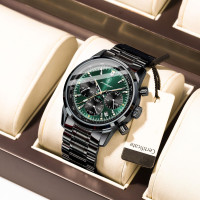 Чоловічий годинник  Poedagar Petros Black