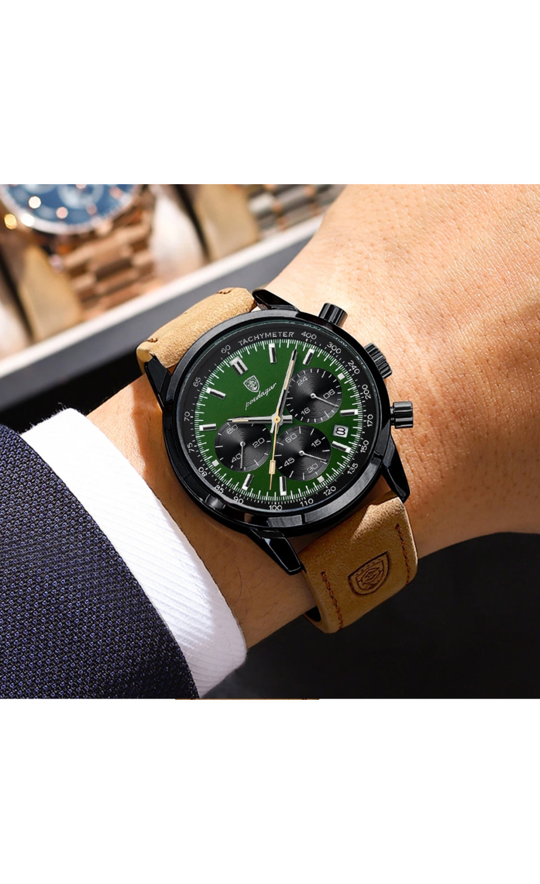 Чоловічий годинник  Poedagar Malaga