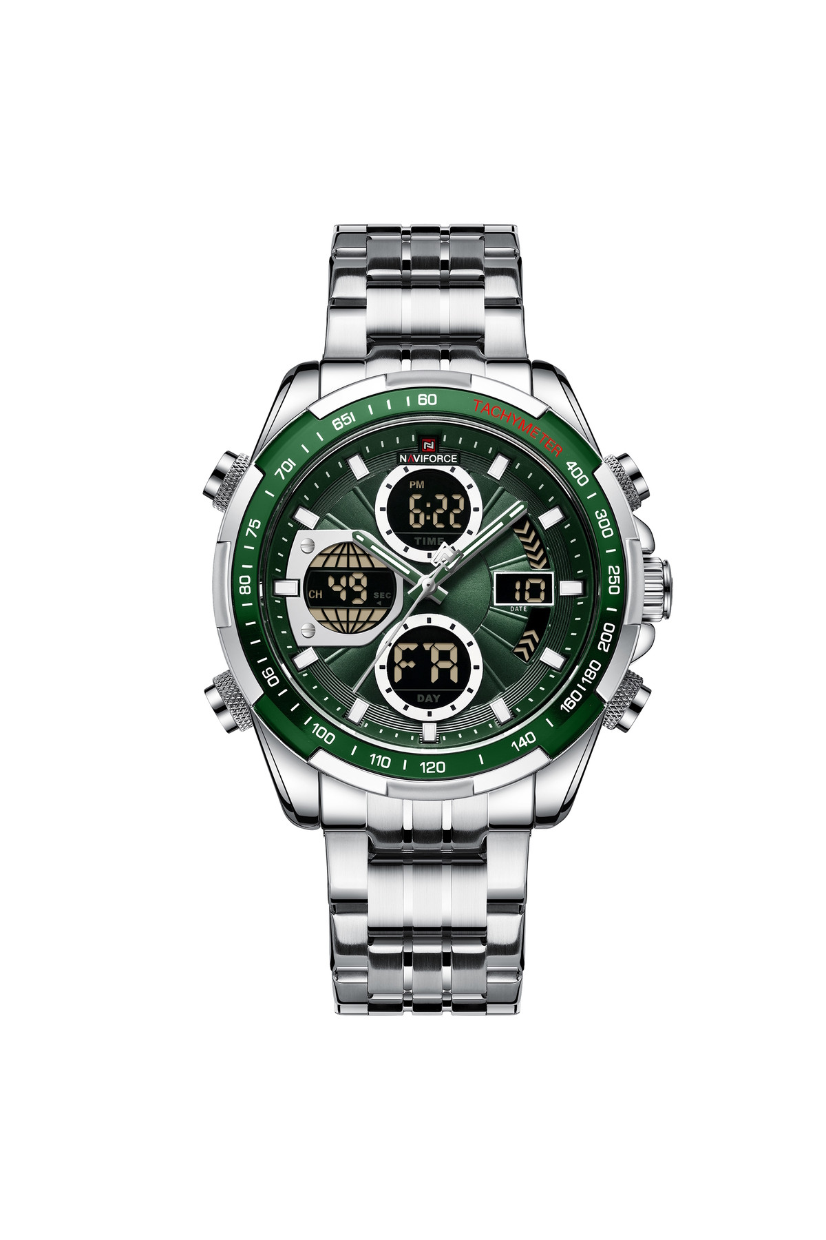 Чоловічий годинник  Naviforce Fly Steel