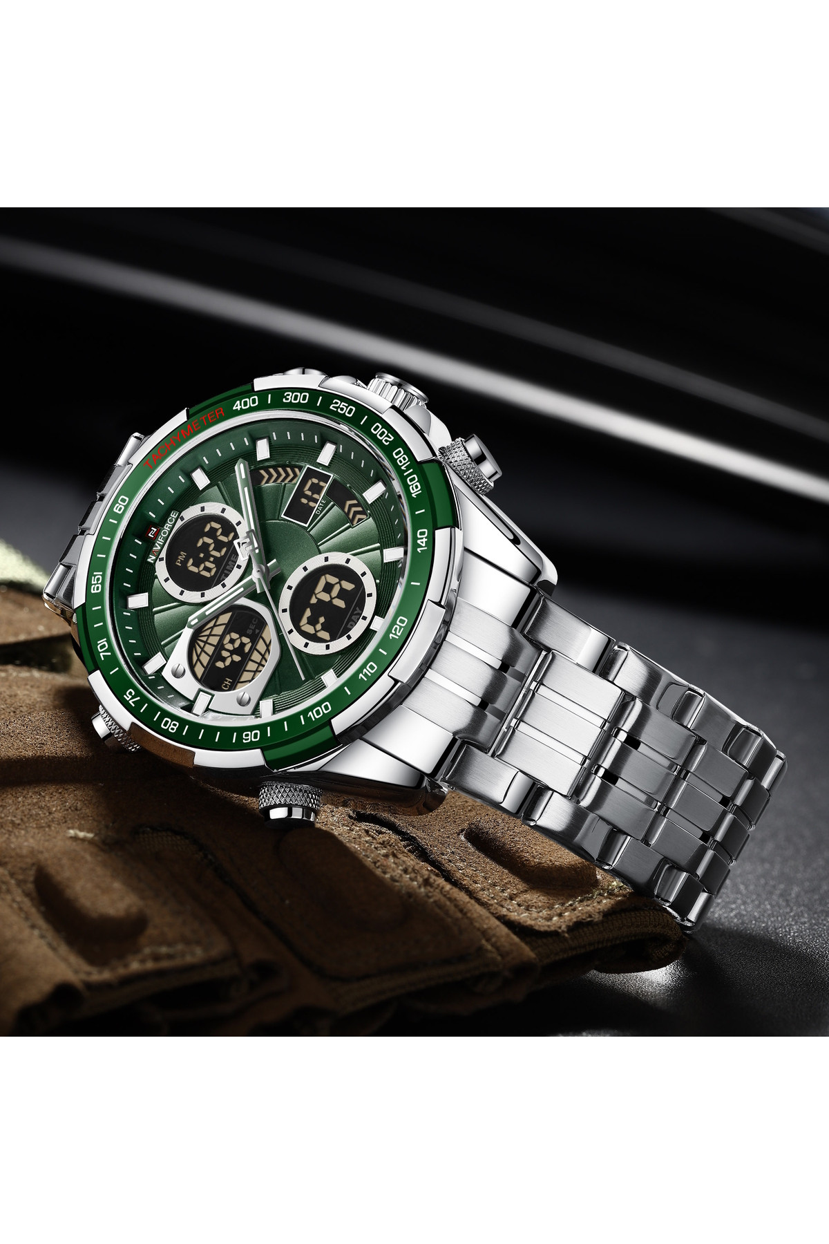 Чоловічий годинник  Naviforce Fly Steel