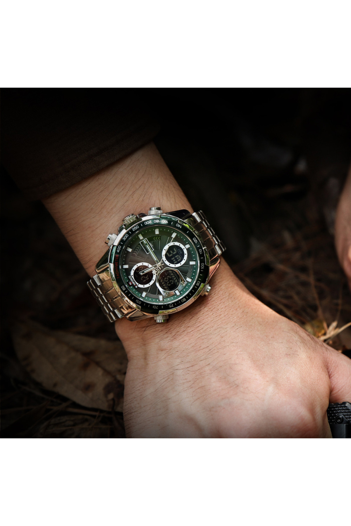 Чоловічий годинник  Naviforce Fly Steel