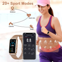 Смарт годинник  Smart Mioband Nano+ Pink, 2 ремінці