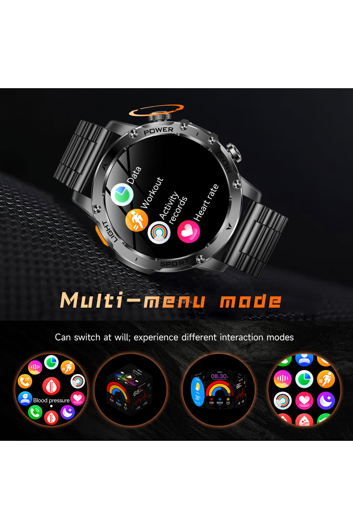 Смарт годинник  Smart Power Ultra Steel УЦІНКА