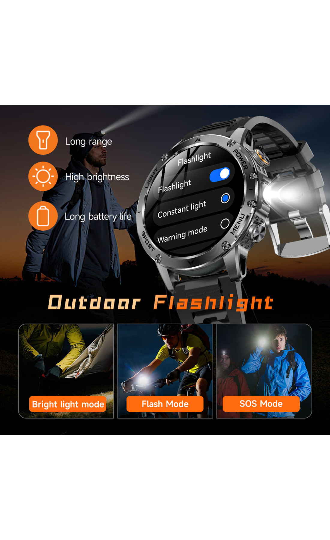 Смарт годинник  Smart Power Ultra Steel УЦІНКА