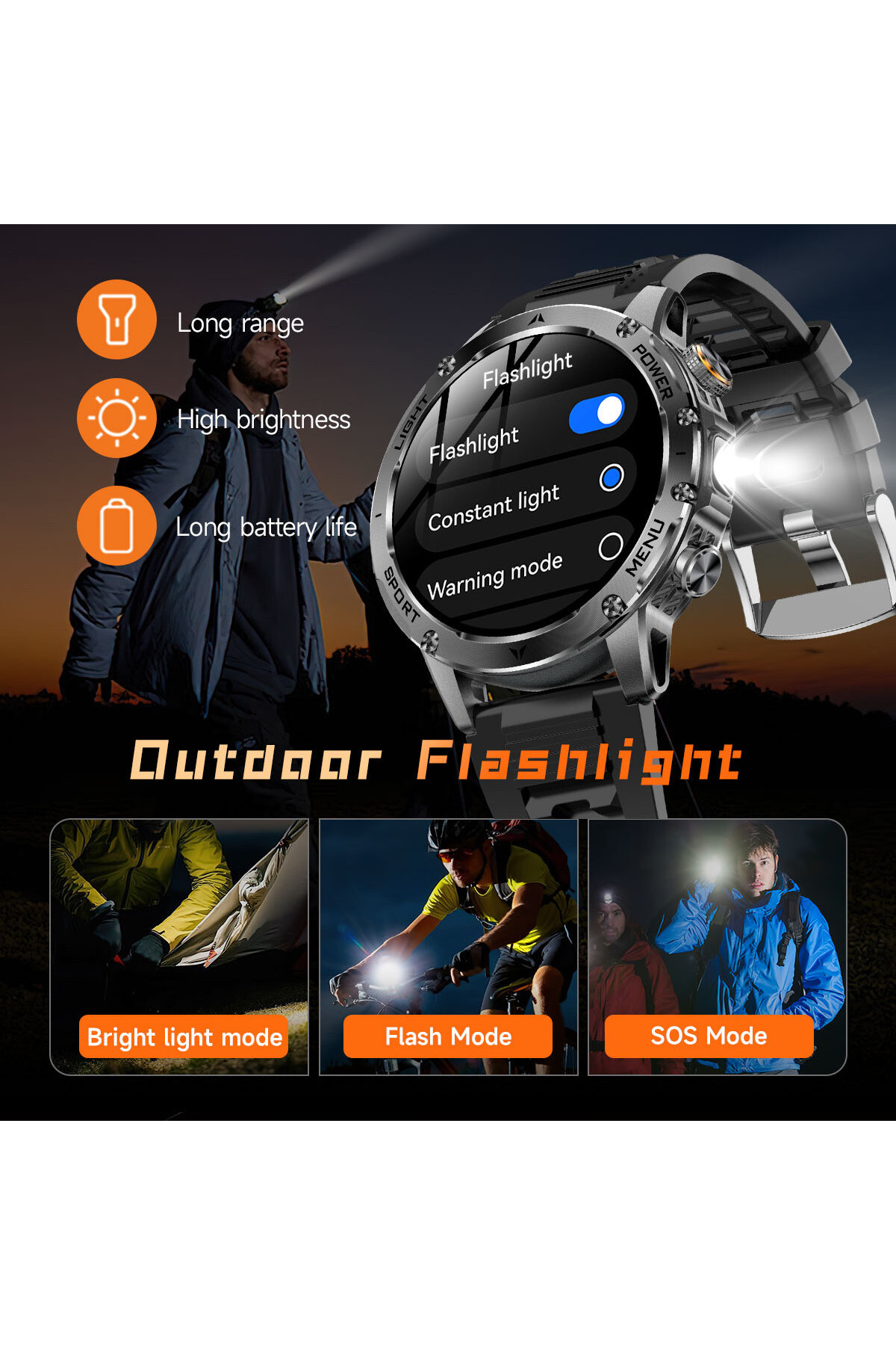 Смарт годинник  Smart Power Ultra Steel УЦІНКА