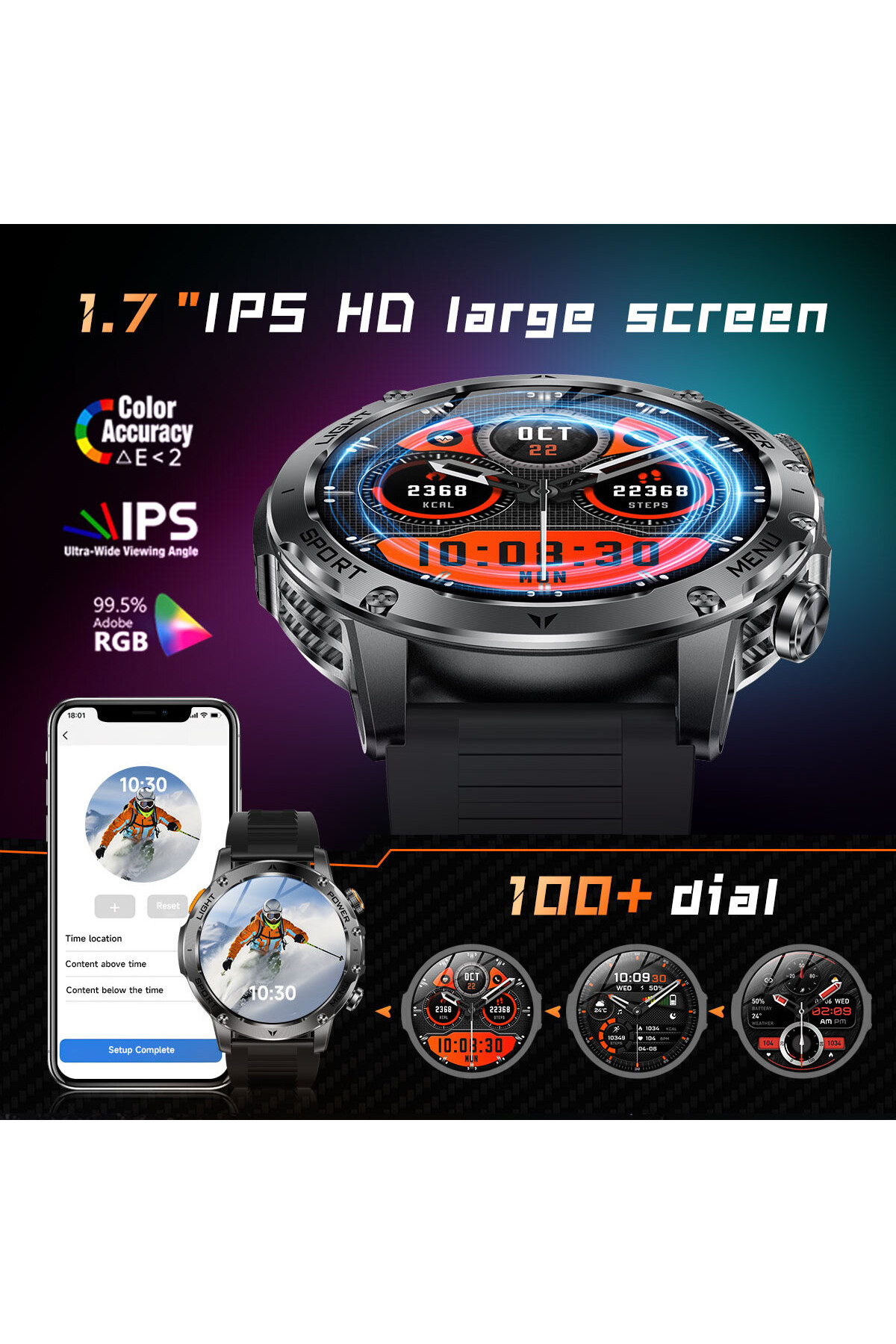 Смарт годинник  Smart Power Ultra Steel УЦІНКА