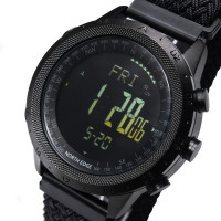 Чоловічий годинник  North Edge Desert Nylon Power 5BAR з компасом