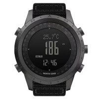 Чоловічий годинник  North Edge Desert Nylon Power 5BAR з компасом